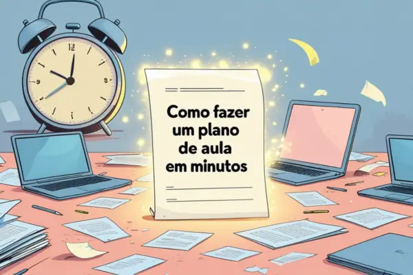 Como Fazer um Plano de Aula em Minutos: Veja Como Usar o ChatGPT para Agilizar sua Rotina
